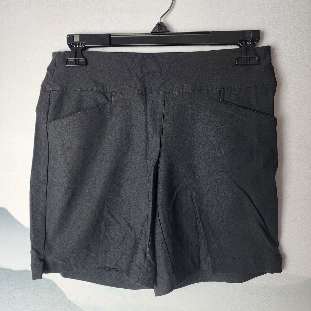 Lady Hagen Black Tummy Control 7'' Golf Shorts | Women's S